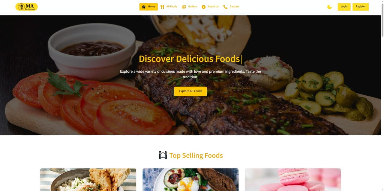 Restaurant Management System preview